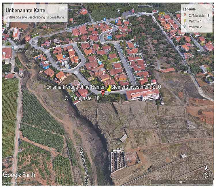 Solar edificable  900m2 en muy buena ubicación en la Urb. Tafurinaste La Orotava